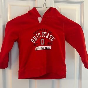 Scarlet Ohio State 2T hoodie